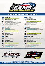 East Alabama Motor Speedway...