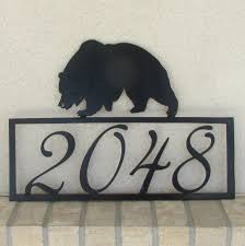 Custom oval bear sign, metal grizzly bear sign, dad gift, last name monogram, custom monogram, father's day gift, established sign topviewdesigns 5 out of 5 stars (28) sale price $42.37 $ 42.37 $ 56.49 original price $56.49 (25% off. Grizzly Bear Sign Metal Art Wall Decor Home Decor Home Decor Plaques Signs