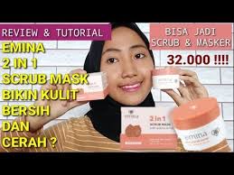 Check spelling or type a new query. Review Tutorial Emina 2 In 1 Scrub Mask With Walnut Scrub Di Kulit Kering Wulanhusna Youtube