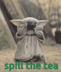 Baby Yoda Tea Gifs Tenor