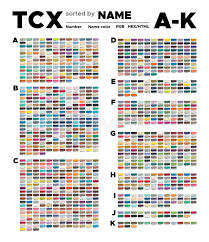 color table pantone of the fashion home and interiors