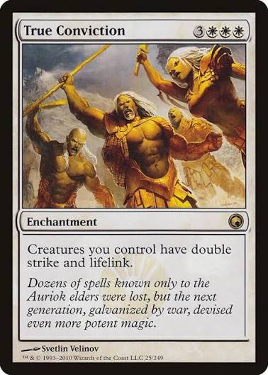 True Conviction - Scars of Mirrodin - Magic: The Gathering
