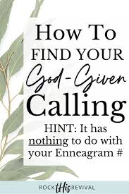 I've learned that walking in your calling is really just a journey of asking god this question in. How To Find Your God Given Calling T His Rock This Revival