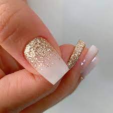 unhas bonitas com glitter unhas bonitas unhas unhas decoradas
