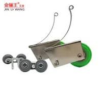 Furniture Hardware Window and Door Roller Customized OEM ODM Factory China  Supplier Hot Wardrobe Sliding Roller Door Track Nylon Wheel Bearing Pulley