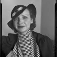 Etta Allen (Hardy) at the time she testified in court about an auto  accident, Los Angeles, 1934 — Calisphere