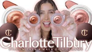 Charlotte tilbury instant eye palette pillow. Charlotte Tilbury Pillow Talk Eyes To Mesmerise And Walk Of No Shame Review Swatches Comparisons Youtube