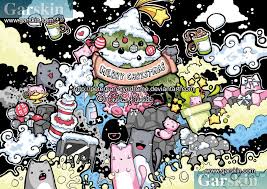 Christmas Noodle Doodle New By Peterpan Syndrome On Deviantart Noodle Doodle Doodles Cute Doodles