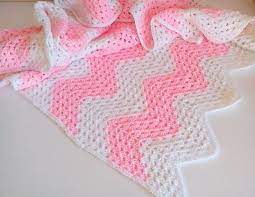 Schema Uncinetto Copertina Neonato Culla Copertina Punto Etsy Crochet Baby Patterns Crochet Chevron Blanket