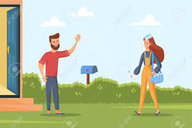 fast milk delivery to the door of your house delivery service royalty free cliparts vectors and stock illustration image 124960809 fast milk delivery to the door of your house delivery service