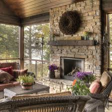 Maybe you would like to learn more about one of these? Screened Porch Fireplace Houzz