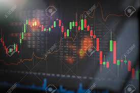 Stock Market Trading Graph Investment Candlestick Chart Financial