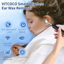 VITCOCO Ear Wax Removal Kit Ear Camera 1296P High-Definition Earwax Cleaner  Portable USB Charging Visible 6 LED Otoscope for Android, iPhone, Ipad :  Amazon.com.au: Health, Household & Personal Care