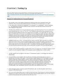 Solution Manual For Physics For Scientists And Engineers 3rd Physics Scientist Solutions