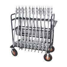 The cart allows easy transportation between various locations with ease. Kupo Kgc 020 Senior C Stand Grip Cart