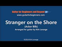Stranger On The Shore Fingerstyle Guitar Youtube