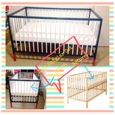 Pin By Renee Wright On The Things I Ve Made Ikea Sniglar Crib Ikea Crib Painting A Crib