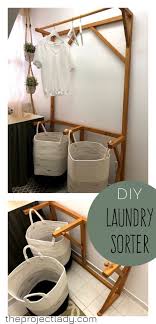 Get free shipping on qualified laundry sorters or buy online pick up in store today in the storage & organization department. The Project Lady Diy Wooden Laundry Sorter With Clothes Rod