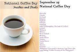 September 29 Ncd National Coffee Day National Coffee Day Japan September