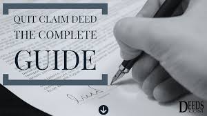 Stamp duty and tax on gift deed of property. Quitclaim Deed Information Guide Examples And Forms Deeds Com