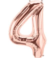 14 rose gold number/letter balloons betallic shop for balloons online our helium balloon websites include. Numbers 0 To 9 Rose Gold Foil Balloon 14 In And 34 In Each Choose City Balloons
