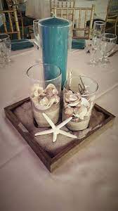 60 Dreamy Cool Starfish Beach Wedding Ideas Beach Centerpieces Sand Centerpieces Beach Theme Centerpieces