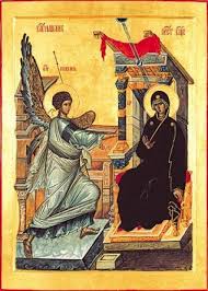 У шостий місяць посланий був архангел гавриїл від бога до галилейського міста, названого назаретом, до діви, зарученої зі старцем іосифом. Blagovishennya Presvyatoyi Bogorodici Ukrainian Orthodox Church Of The Usa