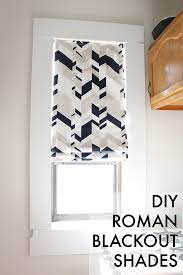 Best diy blackout shades from diy blackout roman shades via my life in transition. We Can Make Anything Diy Roman Blackout Shades