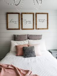 Love You More Sign Love You Most Sign Bedroom Wall Decor Etsy In 2020 Wall Decor Bedroom Bedroom Wall Master Bedrooms Decor
