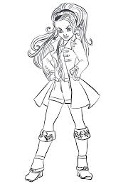 You can use our amazing online tool to color and edit the following evie coloring pages. Descendants Evie Coloring Page Free Printable Coloring Pages For Kids