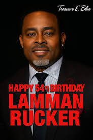 🎉 HAPPY 54TH BIRTHDAY TO LAMMAN RUCKER! 🎂 Born October 6, 1971, in  Pittsburgh, Pennsylvania, Lamman Rucker is a celebrated actor, educator,  and activist whose presence