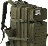 Military Tactical Backpack Large 45L Molle Bag Backpacks Ruc ...