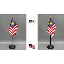 To created add 28 pieces, transparent malaysia flag images of your project files with the background cleaned. Made In The Usa 2 Malaysia Rayon 4 X6 Miniature Office Desk Little Hand Waving