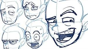 How To Draw Dynamic Expressions With Jazza Drawing Expressions Drawing Cartoon Characters Cartoon Drawings