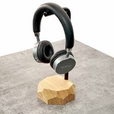 Fancy Wooden Headphone Stand Porte Casque Casque Bois Massif