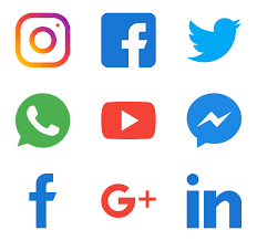 775 Icon Packs Of Social Media In 2020 Social Media Icons Social Icons Icon