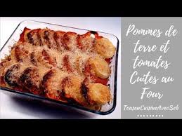 Pommes De Terre Et Tomates Cuites Au Four Tousencuisineavecseb Youtube En 2020 Pomme De Terre Pomme De Terre Au Four Tomates