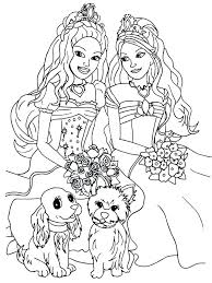 Together with her friend, dolphin zuma, she must rescue her mother, the queen of oceana. Barbie Princess Adventure Coloring Page Novocom Top