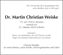 Cello concerto in b minor, op. Traueranzeigen Von Martin Christian Weiske Tagesspiegel Trauer