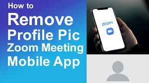 Click upload then navigate to your desired image. How To Remove Profile Pic On Zoom Meeting Mobile App Youtube