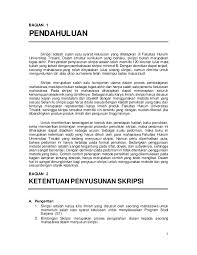 Karya mahasiswa berupa skripsi, tesis maupun disertasi harus dilengkapi dengan surat pernyataan tidak mengandung unsur plagiarisme, yang ditanda tangani di atas materai. Panduan Penulisan Skripsi