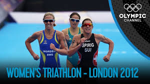 The olympic triathlon was hit by a strange false start when a boat spun out of control and into athletes' way and initially created a hectic situation as some swimmers were unaware of the. Triathlon Women London 2012 Olympic Games Youtube
