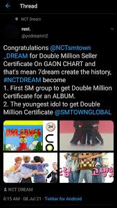 There's a whopping difference of six million sales between the first spot and the last spot. ØªÙˆÙŠØªØ± Thphls Ø¹Ù„Ù‰ ØªÙˆÙŠØªØ± From This To This Indeed The Future Of Kpop For A Reason Nctdream Triplemillionseller Https T Co Sop28wrkqq