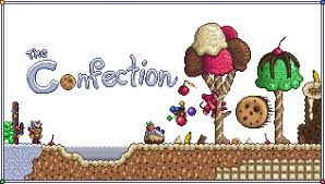 Sprites The Confection The Desserted Land An Alternate Hallow Terraria Community Forums You need to get an item called the blessed apple which drops from monsters killed in the hallowed biome in hard mode. terraria community forums