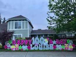 Birthday Lawn Signs Rental Regina Yard Announcements Has Fun Birthday Yard Signs Celebrating A 50th Birthday Or We Are In Bothe Birthday Yard Signs Kids Gardening Party Birthday Lawn Signs