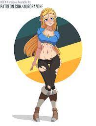 Zelda (Legend of Zelda BOTW) - Ecchi  Hentai  Nude  r34 by AuroraZone -  Hentai Foundry
