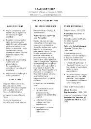 Sales representative resume examples that get jobs. Sales Representative Resume Example