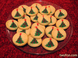 Christmas tree shape sugar cookies, 24 count: Two Frys Pillsbury Christmas Tree Shape Sugar Cookies