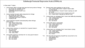 279 edinburgh depression scale, to be inclusive of the entire perinatal period. Screening For Postnatal Depression In A Tertiary Care Hospital Abstract Europe Pmc