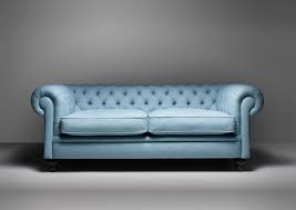 Chesterfield Sofa Cromwell Fleming Howland Leather Wool 2 Person The slim track arms, tapered feet and pillow back add style and comfort.